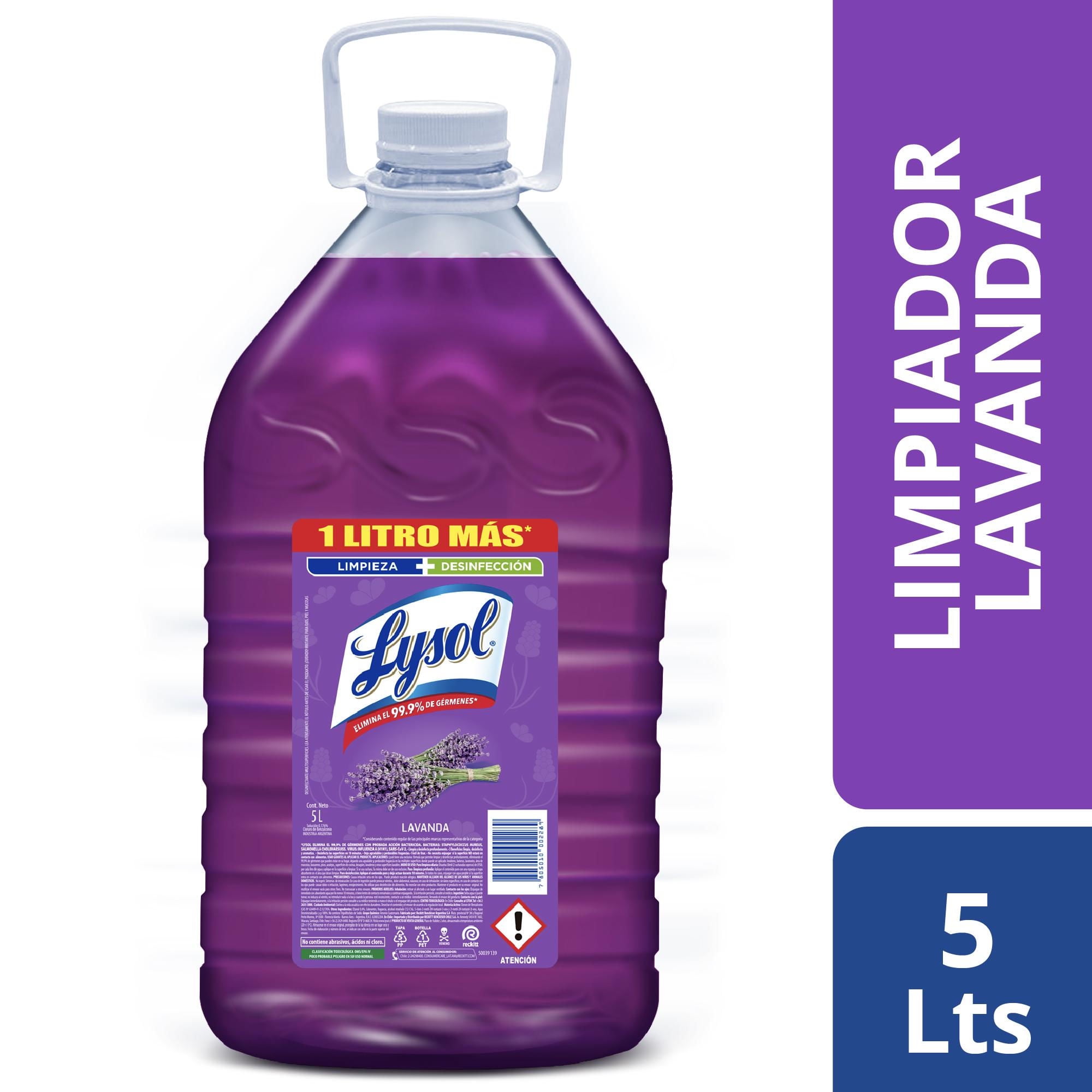 Lysol - Limpiador Líquido Desinfectante Lavanda