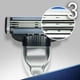 thumbnail image 2 of 16 recambios de cuchillas de afeitar para Mach 3, cuchillas manuales Turbo para hombre de 3 capas para Gillette, cuchillas para depilación masculina, diseñadas para piel sensible., 2 of 5