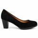 thumbnail image 1 of Zapato de Mujer Formal Gamuza Taco Cónico 2652, 1 of 8