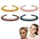 thumbnail image 5 of Diadema de plástico con dientes para mujer, diadema multicolor antideslizante con peine, banda para el cabello, accesorios suaves para el cabello, 5 of 5