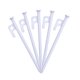 thumbnail image 2 of Estacas De Metal De 5 Piezas De Resistencia Estacas Para Acampar Clavijas De Tierra Clavo Blanco, 2 of 3