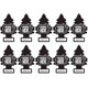 thumbnail image 1 of Ambientador para auto AHSR PRODUCTS Black Ice, paquete de 10, 1 of 9