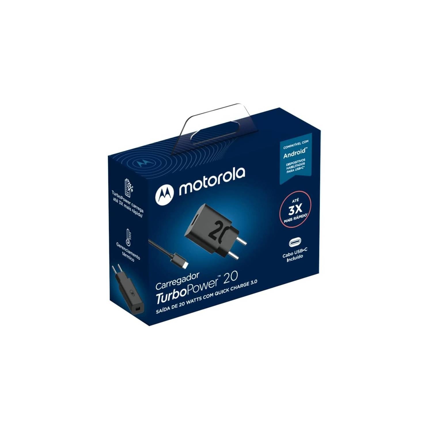 Cargador Motorola Turbo Power 20w Usb-c
