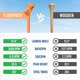 thumbnail image 3 of Tees de Golf FLIGHTPATH 8 cm Naranja - Pack de 16, 3 of 4