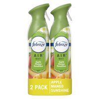 Aerosol Ambientador Febreze Apple Mango Sunshine, 250 Ml, Paquete De 2