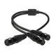 thumbnail image 2 of Conector Hembra XLR De 3 Pines A Cable De Audio Adaptador Divisor Y De Enchufe Hembra Dual 2, 2 of 5