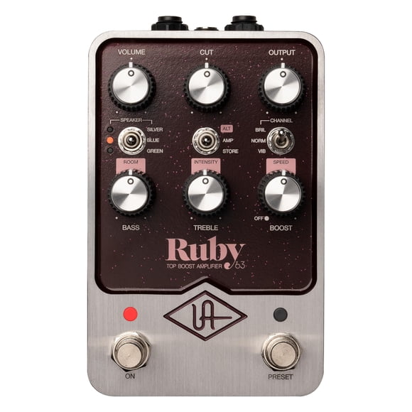 Amplificador Universal Audio UAFX Ruby '63 Top Boost