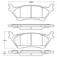 thumbnail image 1 of Pastillas Freno para auto POWERSTOP 17-1602, 1 of 3
