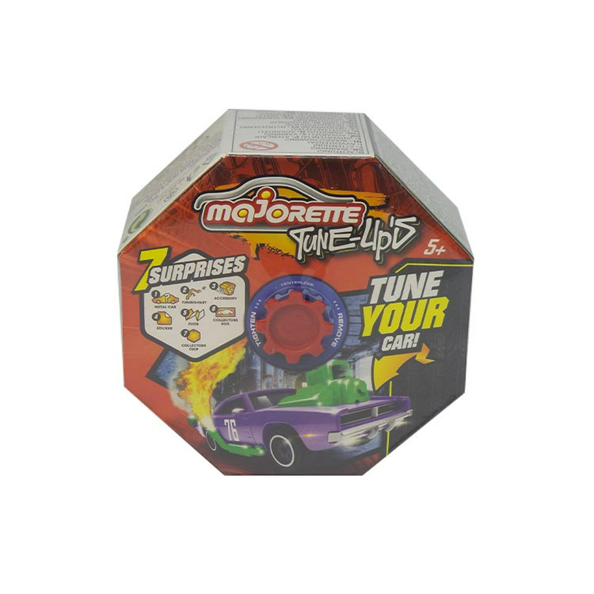 Mahorete - Majorette Tune Ups Sorpresa - Diseña Tu Auto Con 7 Sorpresas