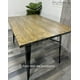 thumbnail image 2 of Mesa Tolix Madera Rectangular 140x90 Cm, 2 of 3