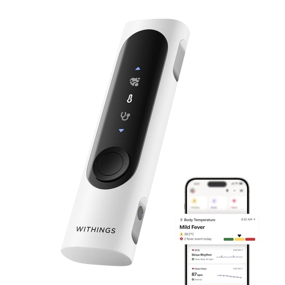 Termómetro sin contacto Withings BeamO ECG 30 s