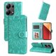 thumbnail image 1 of Funda tipo cartera FOXDOCK para Xiaomi Redmi Note 13 Pro 4G , diseño girasol en relieve, cuero PU, cierre magnético, soporte y tarjetero, 1 of 5