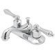 thumbnail image 3 of Grifo para lavabo OakBrook Traditional Chrome 4, 2 manijas, 3 of 6