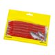 thumbnail image 4 of 6 Unids Fideos Gusanos Se?uelos De Pesca Cebos De Pesca Grub Abeja Se?uelos Blandos Para La Trucha Roja, 4 of 5