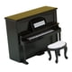 thumbnail image 4 of Casa De Muñecas Adornos De Piano Muebles Accesorios De Jardín De Hadas Escena De Vida 1:12 Negro, 4 of 5