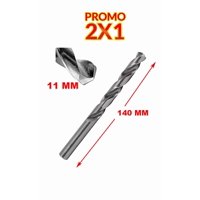 Gen - 2 Brocas De 11 Mm Hss Para Metal Altísima Calidad
