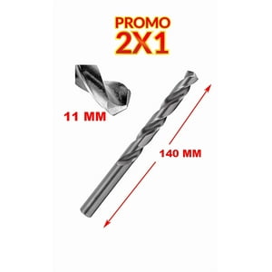 Gen - 2 Brocas De 11 Mm Hss Para Metal Altísima Calidad