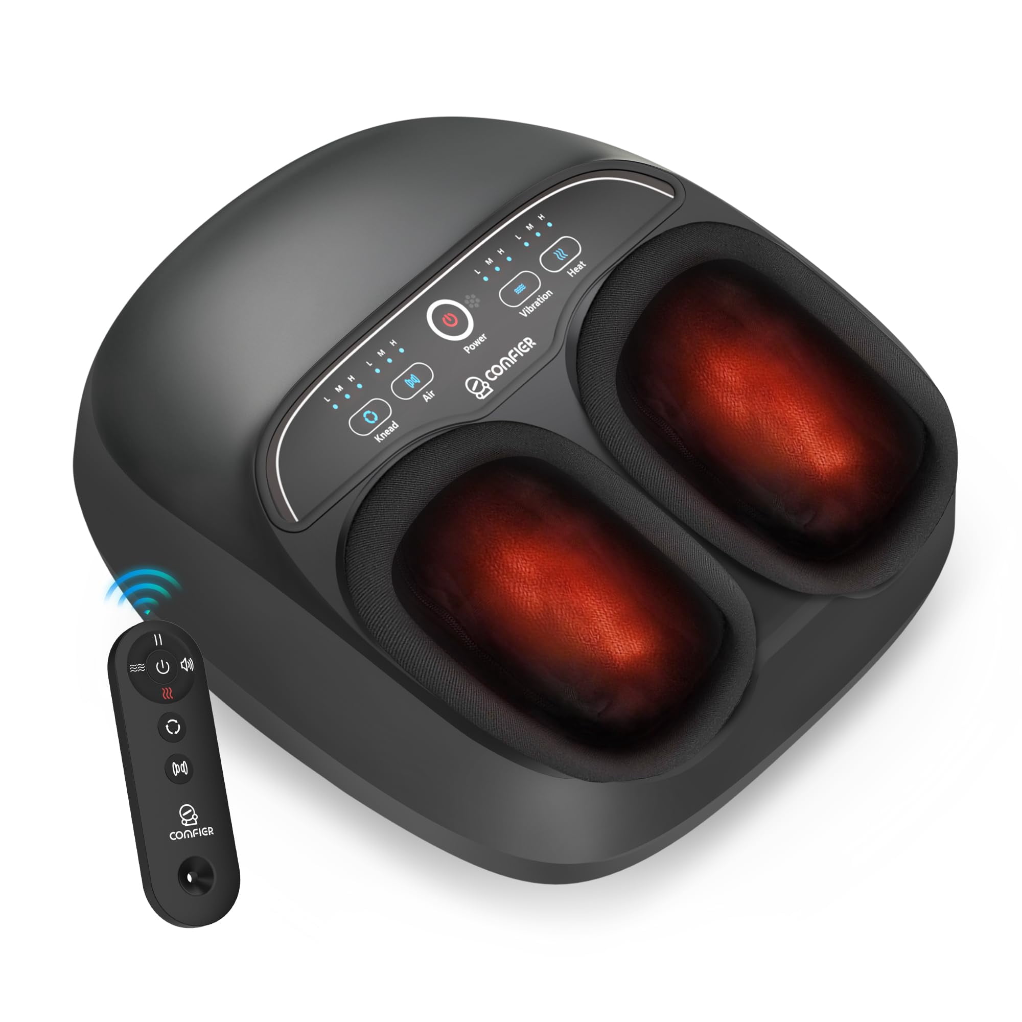 Masajeador De Pies Comfier Con Calor Y Shiatsu Para Fascitis Plantar