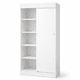 thumbnail image 1 of Closet Corredera 5 Compartimientos Blanco 180x80x40, 1 of 2