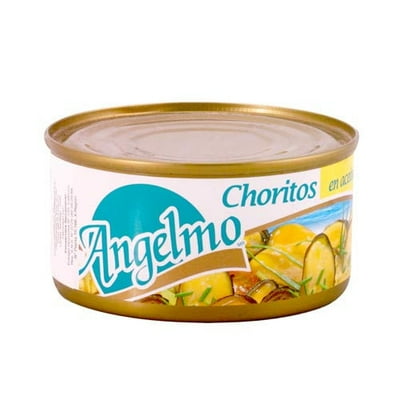 Choritos Aceite Lata Drenado 100 G - Neto 190 G Angelmo