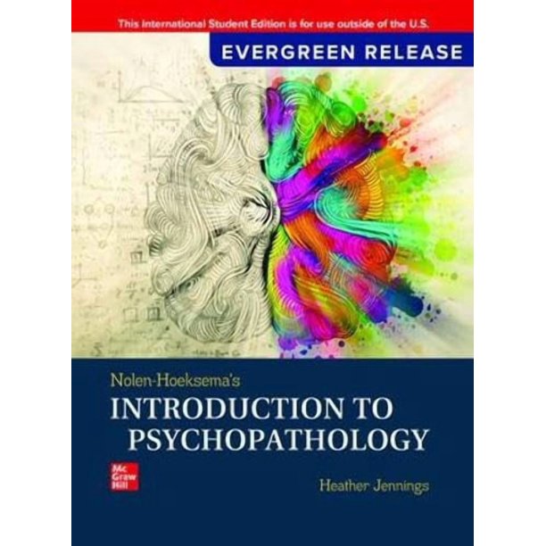 Libro McGraw-Hill Education Psicopatología ISE 2025 (Edición Estudiante Internacional)