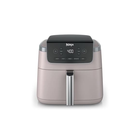 Freidora de aire Ninja AF142PK 5 en 1 de 4,7 L, rosa, antiadherente