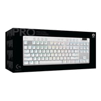 Teclado Gamer Logitech Pro X Tkl Lightspeed Blanco