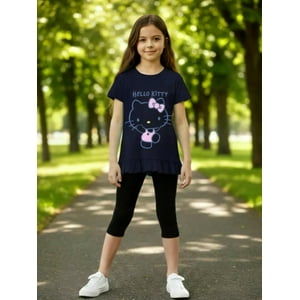 Conjunto Niña Hello Kitty Negro 8