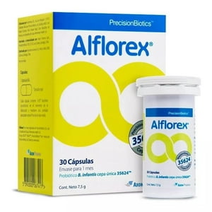 Axonpharma - Alflorex Probioticos X30 Capsulas (Bifidobacterium Infantis) Sabor N/A