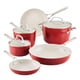 thumbnail image 1 of Juego de utensilios de cocina KitchenAid, cerámica anodizada dura, antiadherente, 9 piezas, 1 of 9