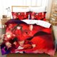 thumbnail image 1 of Fate Soft Fans Gift A Quilt Duvet Cover Set Double Home Textiles Bedspread3-Piece Bedding Set, 1 of 5