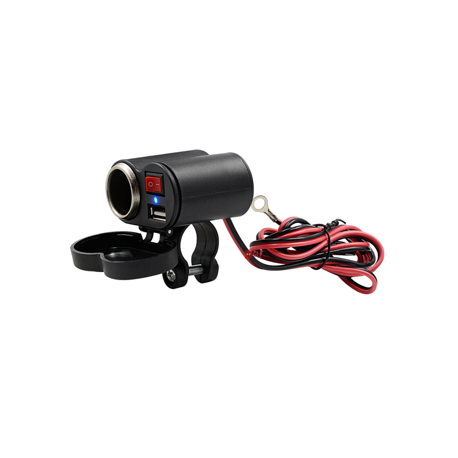 Puntostore - Cargador Usb Y Encendedor Para Motos Conexión 12v - Ps