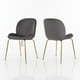 thumbnail image 2 of Pack de 2 Sillas Berta Velvet Base Dorada, 2 of 2