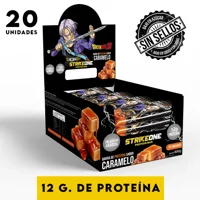 Barra Proteína Caramelo 20 Unidades - 40 Gr - Dragon Ball Z - Strikeone.