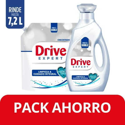 Detergente Expert Botella + Doypack Pack 3,6 L Drive