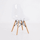 thumbnail image 1 of Silla Eames Acrílico Ultraresistente Transparente, 1 of 7