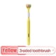 thumbnail image 1 of 3D Stereo Three-Sided Toothbrush Ultra Fine Soft Hair Adult Toothbrush Tongue Scraper Deep Cleaning Health Oral Care Teeth Brush, 1 of 3