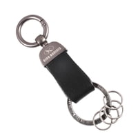 Gino Rodinis - Llavero Cuero Hombre Ll118 Negro