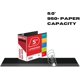 thumbnail image 2 of Carpeta de 3 Aros Ring Binder Depot con Aros en D de 5" Negra, 2 of 6