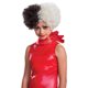 thumbnail image 1 of Peluca de disfraz para niñas Cruella De Vil, talla única, 1 of 1