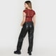 thumbnail image 3 of Pantalón Mujer Jogger Cargo Ecocuero Negro Corona, 3 of 5