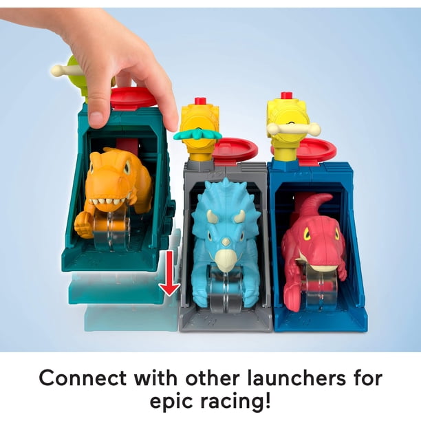 Set lanzador Imaginext Jurassic World de Fisher-Price con