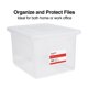 thumbnail image 2 of Archivador colgante STAPLES TRU RED, tamaño letra/legal, transparente, 2 of 9