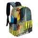 thumbnail image 2 of Invencible-theme Backpack, Campus style schoolbag Bookbag with Adjustable Shoulder Straps And Large Zip Compartment, Unisex Travel Bags.42x30x15cm, 2 of 6