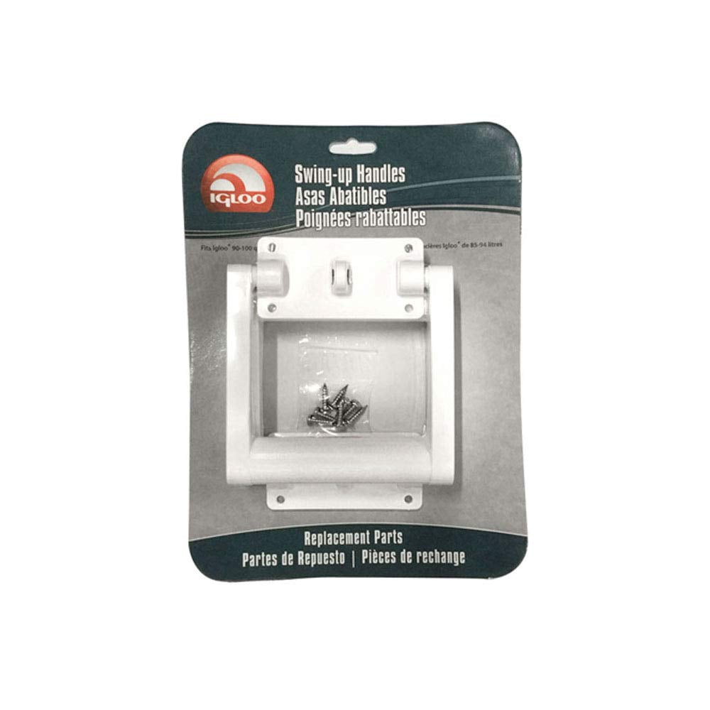 Hielera Igloo 85-95 L Blanca Con Asas Abatibles