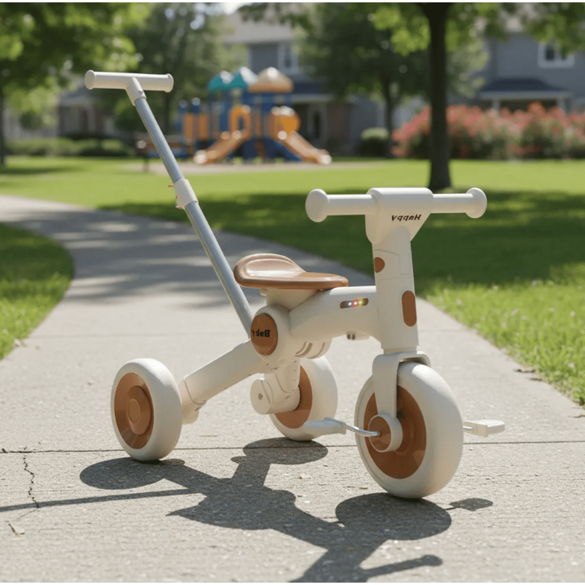 Jugueteria Estelar - Triciclo Evolutivo 4 En 1 Marron