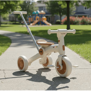 Jugueteria Estelar - Triciclo Evolutivo 4 En 1 Marron