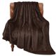 thumbnail image 1 of Manta BEDELITE 127 cm x 152 cm Marrón Oscuro Polar Suave, 1 of 9