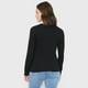 thumbnail image 2 of Polera Mujer Manga Larga Negro Corona, 2 of 5