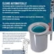 thumbnail image 4 of Pool Skimmer U.S. Pool Supply sobre el suelo con cesto para escombros, 4 of 7
